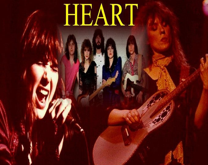 Heart " LIVE IN CONCERT 1976 & More " 2 dvds