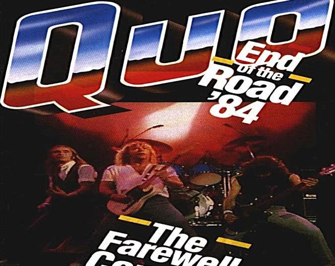Status Quo " END of THE ROAD 1984 " dvd