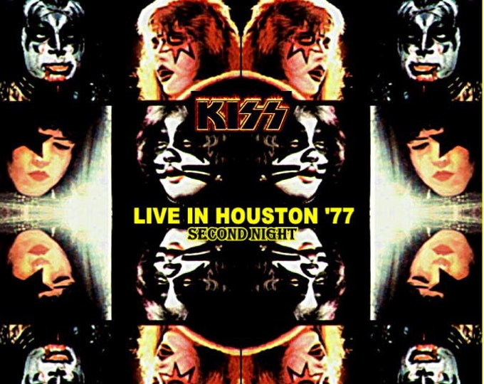 KISS " LIVE in HOUSTON '77 " second night dvd