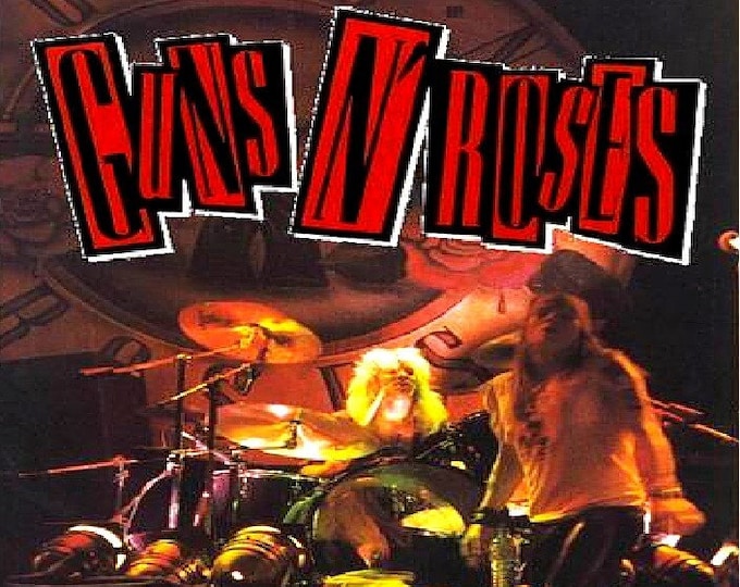 Guns N' Roses " Live Australia 1988 " dvd/Only For Collectors Quality 8/10