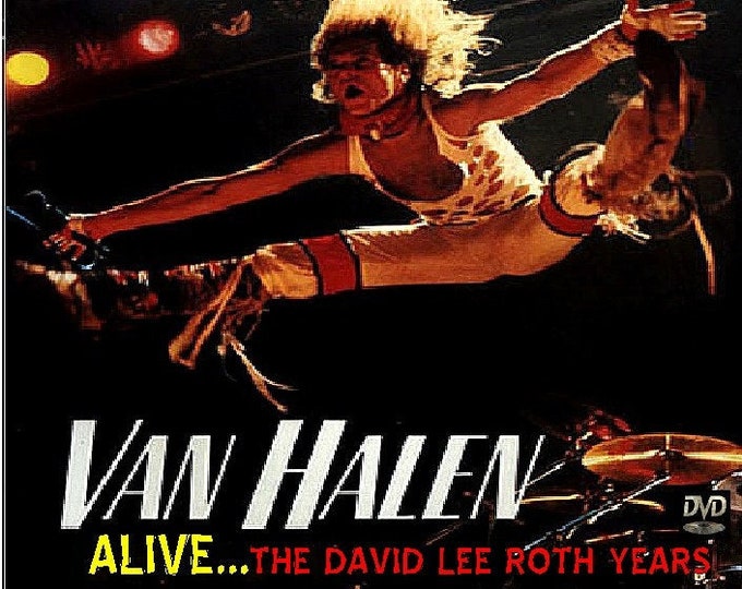 Van Halen " ALIVE... The David Lee Roth Years " dvd