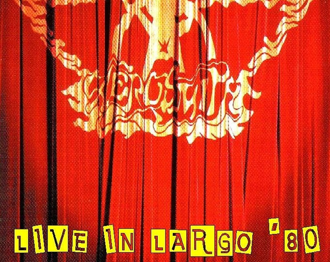 Aerosmith " LIVE IN LARGO 1980 " dvd/ Only For Collectors Quality 8.25/10