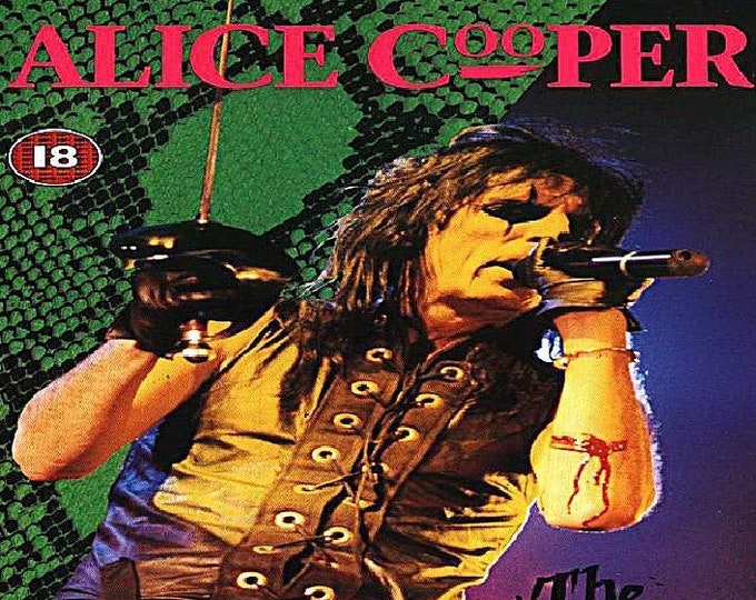 Alice Cooper " THE NIGHTMARE RETURNS '86 " dvd