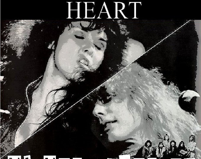 Heart " VISUAL METALOGY 1976 - '90 " dvd