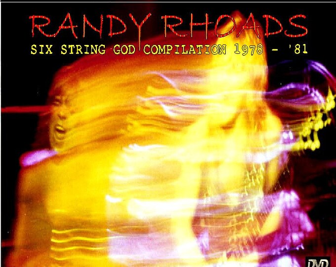 Randy Rhoads " Six String God 1978 - '82 " 2 dvds/ READ DESCRIPTION!!!!!!!!!