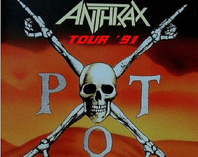 ANTHRAX " TOUR '91 " Live in Detroit dvd