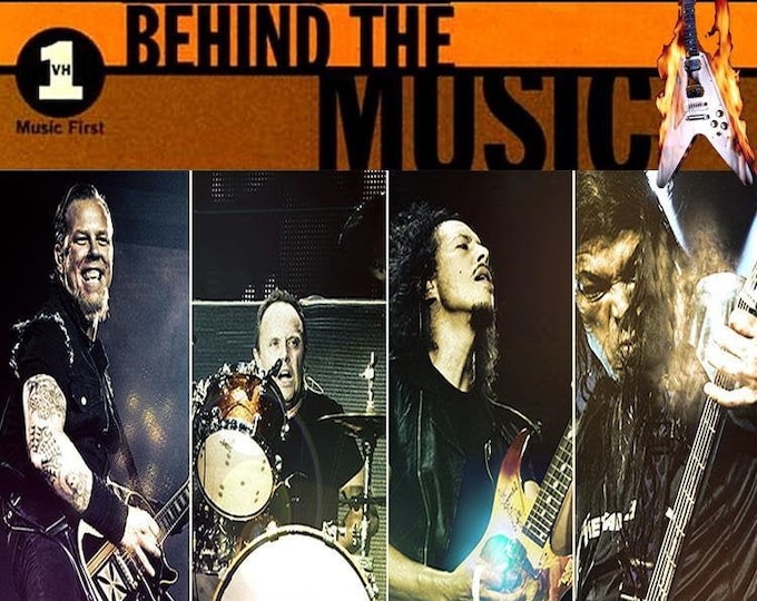 Metallica " BEHIND THE MUSIC " Remastered + Bonus dvd