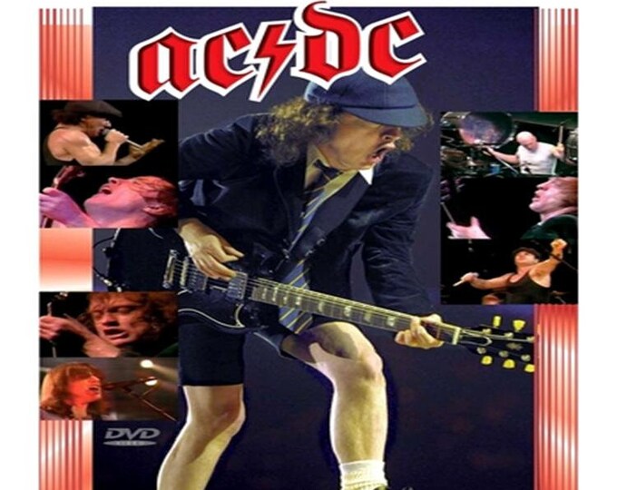 AC/DC " Rocks Detroit 1990 " dvd