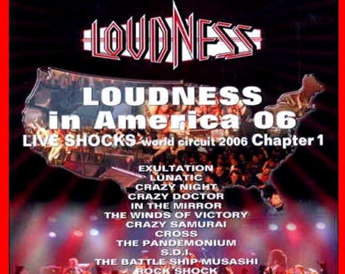 Loudness " IN AMERICA 2006 " dvd