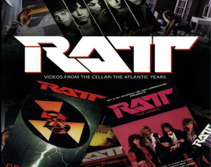 RATT " Videos From the Cellar - The Atlantic Years " dvd