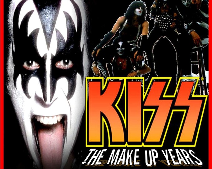 Kiss " The Make Up Years 1974 - 1983 " dvd
