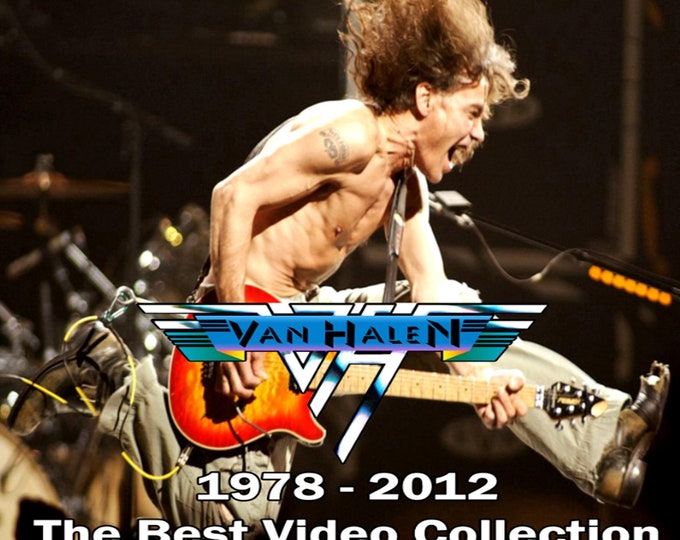 Van Halen " The Best Video Collection 1978 - 2012 " dvd
