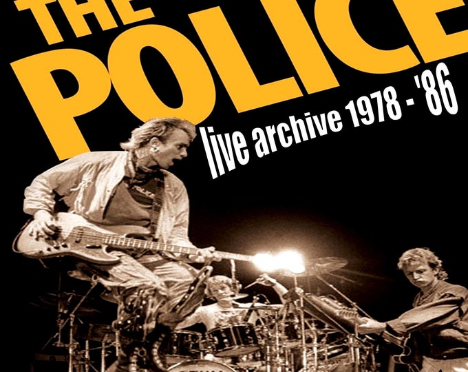 The Police " LIVE ARCHIVE 1978 - '86 " 2 dvds