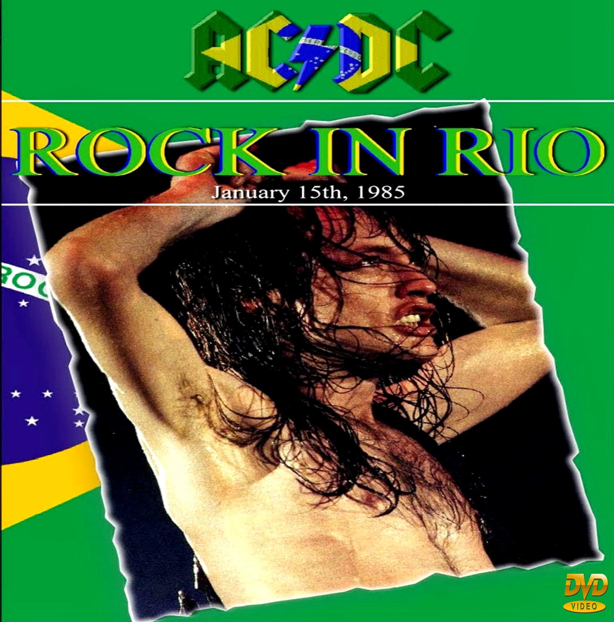 AC/DC Live Rock in Rio '85 2 dvds/ First Night / Only For Collectors ...