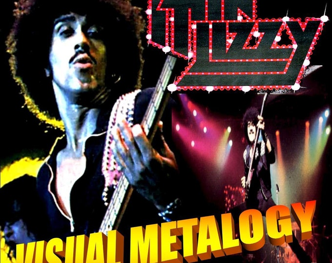 Thin Lizzy " VISUAL METALOGY 1973 - 86 " 3 dvds