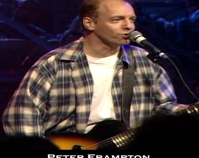 Peter Frampton " Live Ohne Filter Extra 1995 " dvd