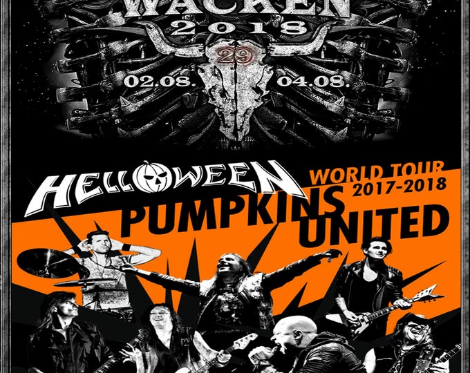 Helloween " Live Wacken 2018 " dvd