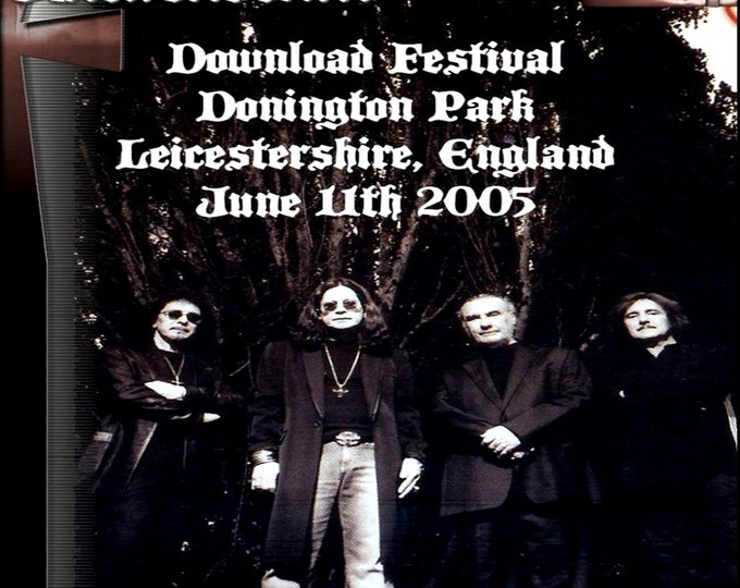 Black Sabbath w. Ozzy " LIVE DOWNLOAD FEST 2005 " dvd