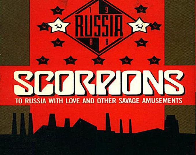 Scorpions " TO RUSSIA with LOVE '88 " dvd