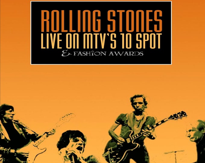 The Rolling Stones " Live at 10 Spot & Fashion Awards 1997 " dvd