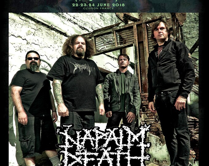 Napalm Death " Live Hellfest 2018 " dvd
