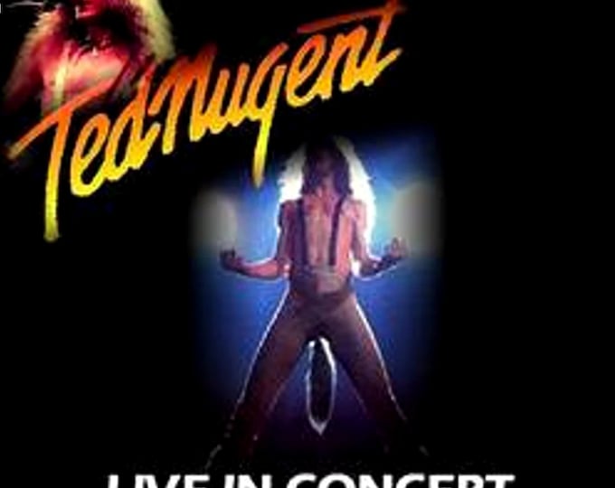 Ted Nugent " LIVE IN CONCERT 1978 - '81 " dvd