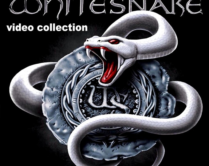 Whitesnake " The Video Collection 1977 - 2008 " dvd/Only For Collectors Quality 8/10