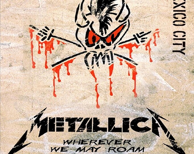 Metallica " Live Mexico City 1993 " 2 dvds