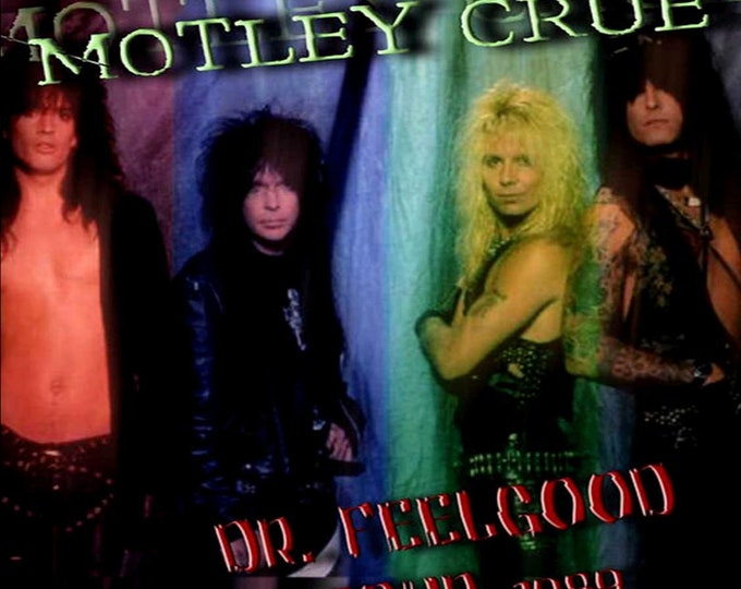 Motley Crue " Live Spectrum Philadelphia 1989 " dvd/Only For Collectors Quality 7.5/10