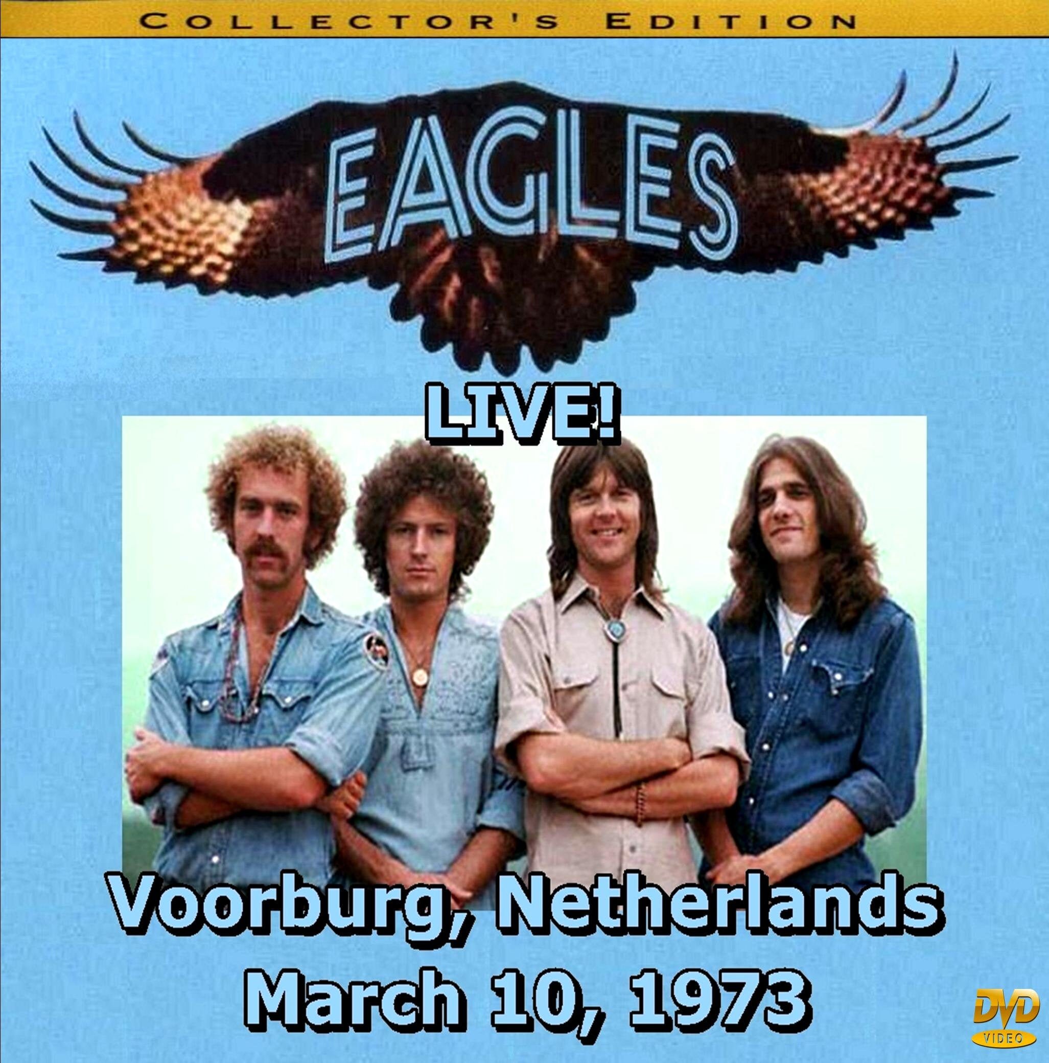 The Eagles Live Voorburg 1973 dvd
