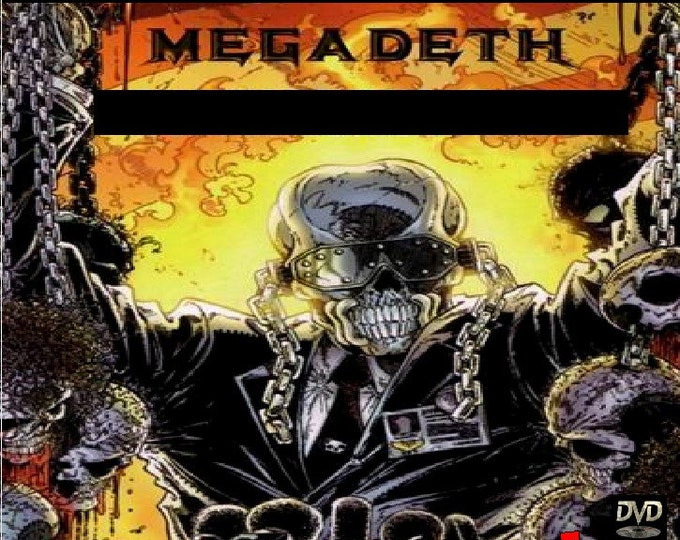 Megadeth " LIVE IN GERMANY 1988 " dvd