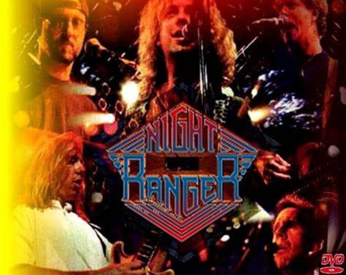 Night Ranger " Rock N Roll Tonite Show 1983 " dvd/Only For Collectors Quality 8/10