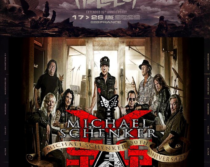 MICHAEL SCHENKER GROUP " Live Hellfest 2022 " dvd
