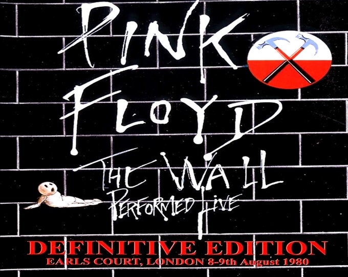 Pink Floyd " The Wall Live Earl's Court 1980 " 2 dvds Definitive Version