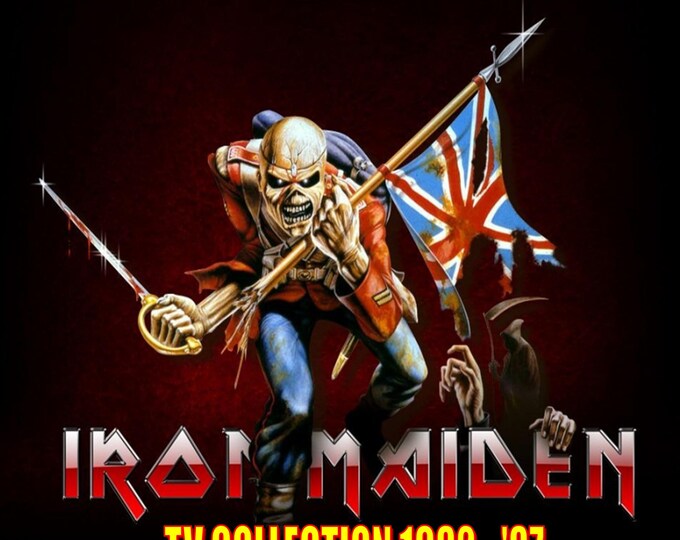 Iron Maiden " TV Collection 1982 - '87 " 2 dvds/Only For Collectors Quality 8/10