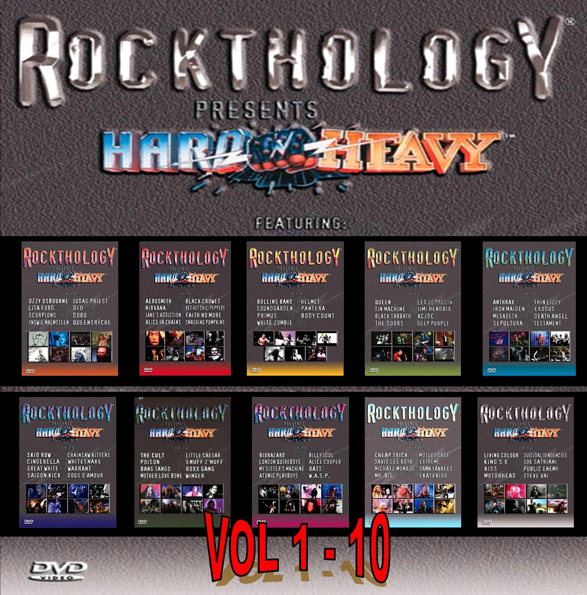 Rockthology #4: Hard And Heavy (DVD, 2003) OOP, Out of Print