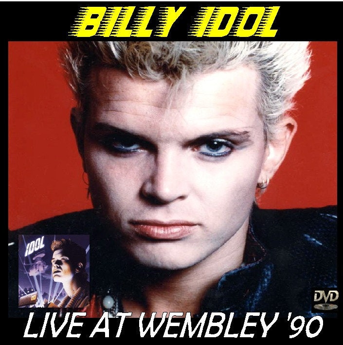 Billy Idol LIVE AT WEMBLEY 1990 dvd