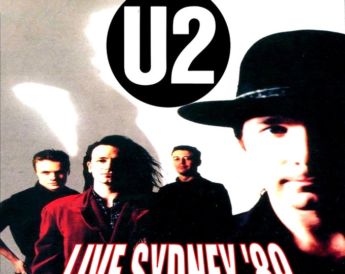 U2 " Live Sydney 1989 TV Special " dvd/Only For Collectors Quality 8/10