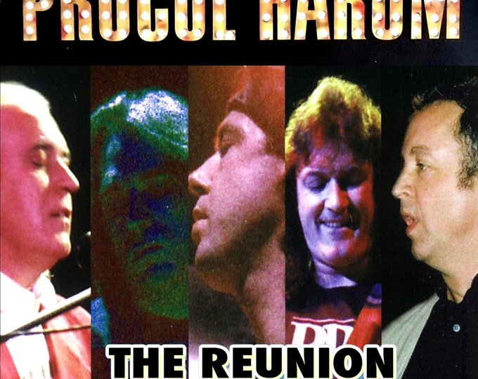 Procol Harum " The Reunion Concert 1992 " dvd/Only For Collectors Quality 8/10