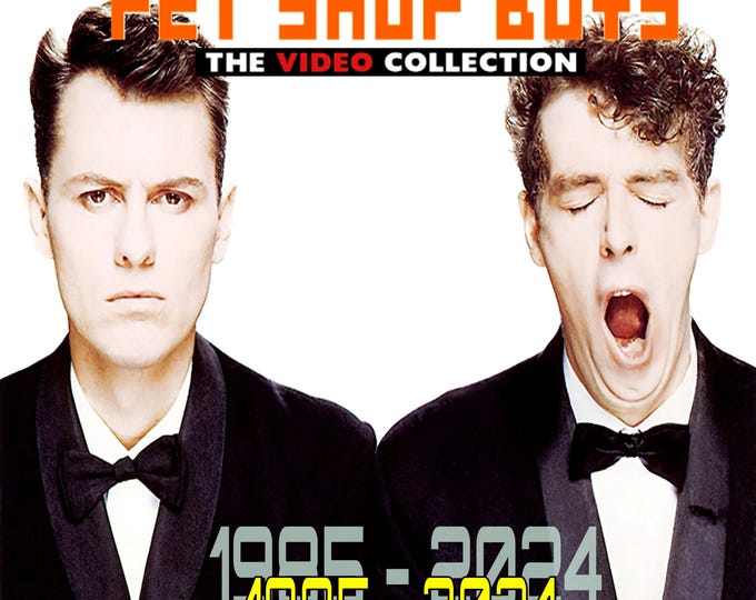 Pet Shop Boys " The Complete Video Collection 1985 - 2024 " 4 dvds Set