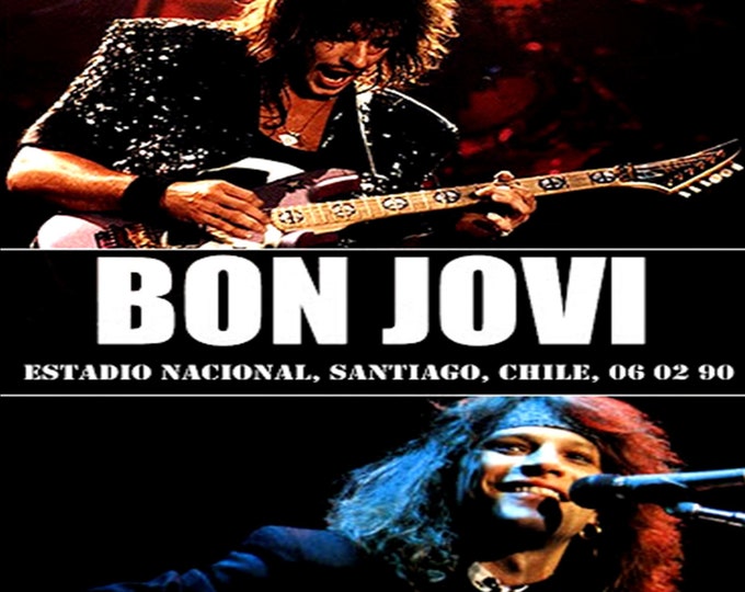 Bon Jovi " Live Chile 1990 " dvd/ Only For Collectors Quality 8.5/10
