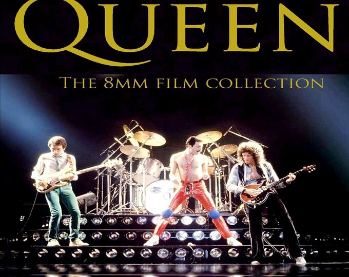 Queen " The 8mm Film Collection 1977-1982 " 2 dvds/Only For Collectors Quality 8/10