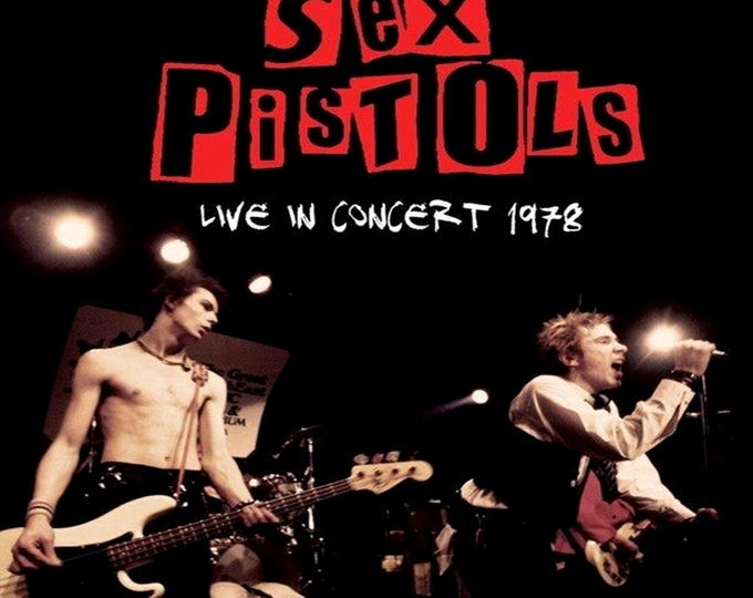 Sex Pistols " Live in Concert 1978 " dvd