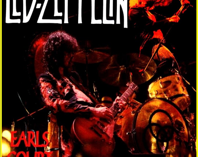 Led Zeppelin " Live Earl's Court 1975 " Definitive Version dvd