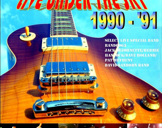 Live Under The Sky 1990 - '91 " Herbie Hancock/Marcus Miller Project & More " 2 dvds/Only For Collectors Quality 8/10