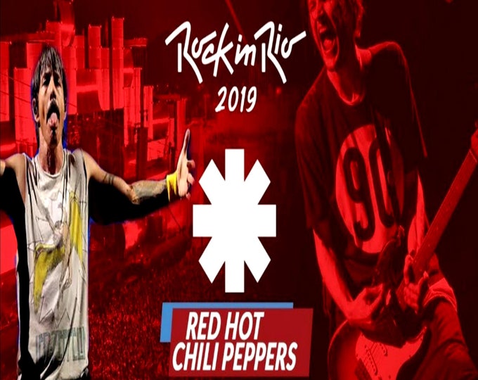 Red Hot Chili Peppers " Live Rock in Rio 2019 " dvd