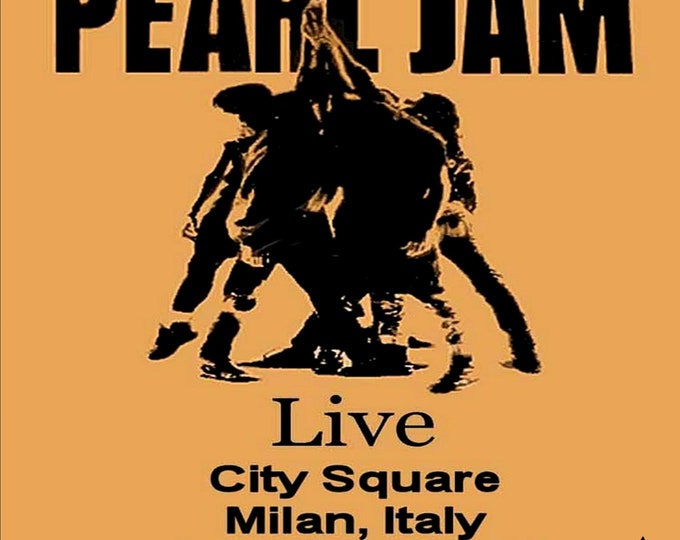 Pearl Jam " Live Milan 1992 " dvd/Only For Collectors Quality 8/10
