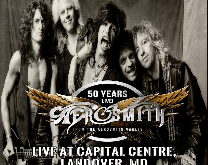 Aerosmith " Live At Capital Centre 1989 " dvd