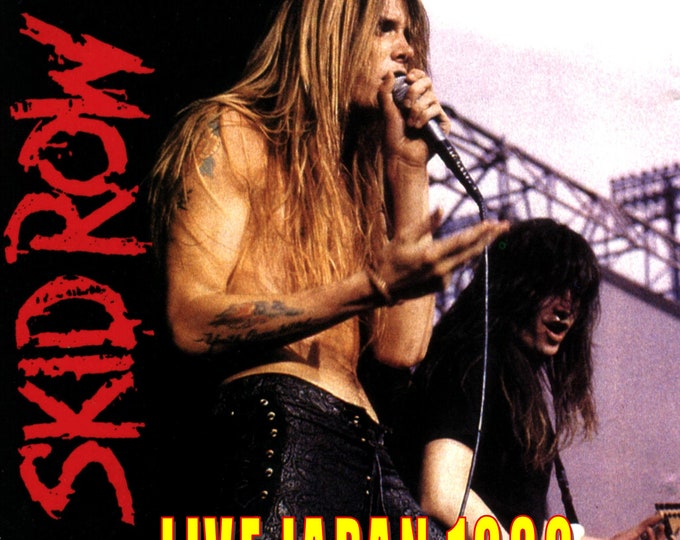 Skid Row " Live Citta Japan 1989 " dvd