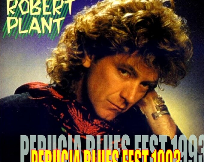 Robert Plant " Live Perugia Blues Fest 1993 " dvd